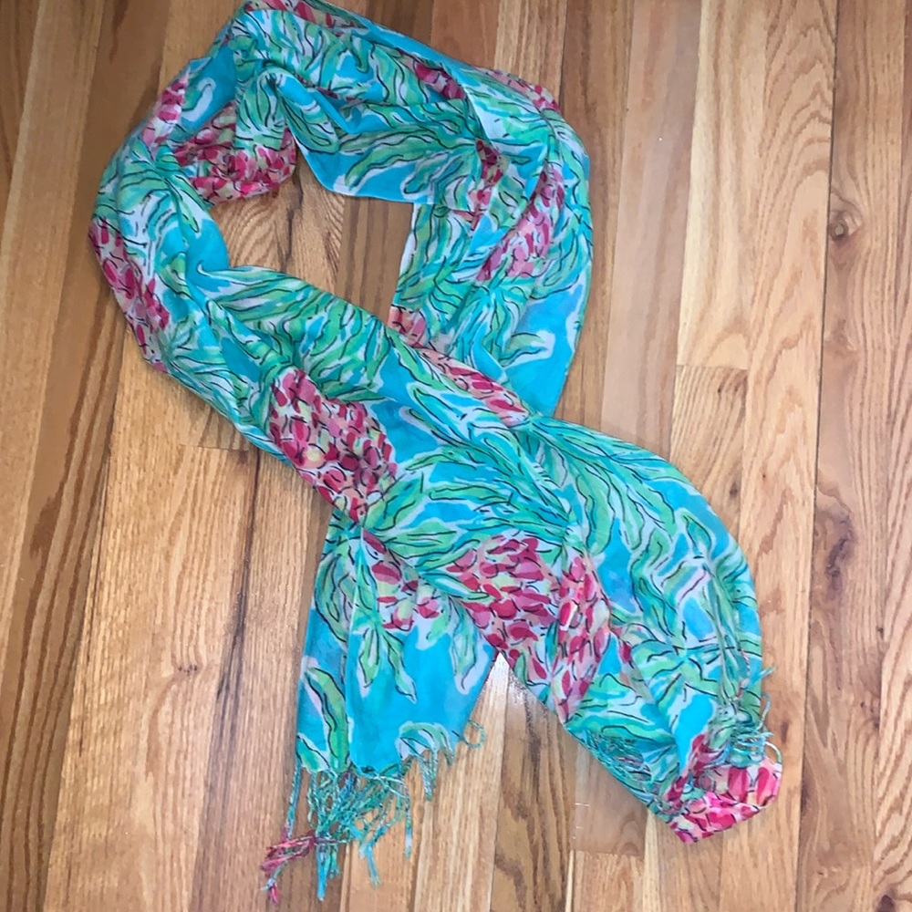 Lilly Pulitzer Pineapple Scarf